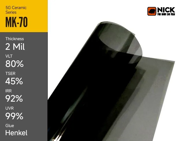 Врхунска керамичка фолија за бојење и фолија за прозоре за аутомобиле за оптималну заштиту